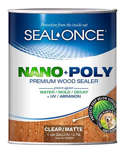 Seal-Once Nano Plus Poly Penetrating Wood Sealer