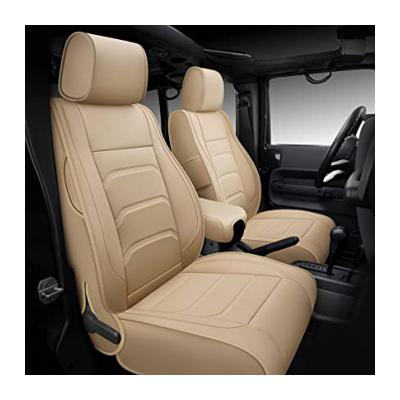 NS YOLO Faux Leather Full Coverage Custom Car Seat