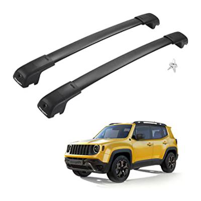 MOSTPLUS Roof Rack Cross Bar Rail Compatible with 2015 2016 2017 2018 2019 2020 Jeep Renegade Cargo Racks Rooftop Luggage Canoe Kayak Carrier Rack