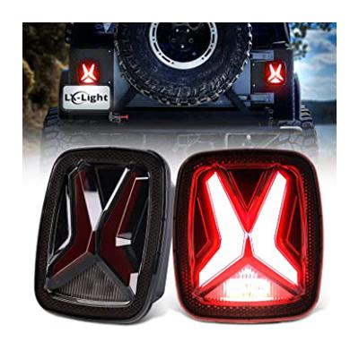 LX-LIGHT DOT Smoke X Shape LED Tail Lights