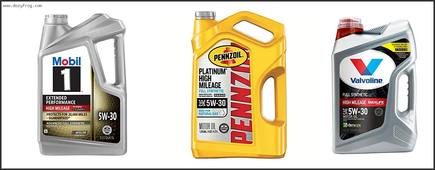 Best Oil For High Mileage Bmw